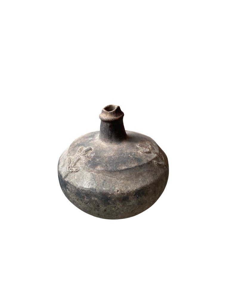 Earthenware Pot with Tribal Motifs from Sumba Island, Indonesia, c ...