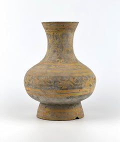 Earthenware Pottery Jar, Han Dynasty(206 BC-220 AD)