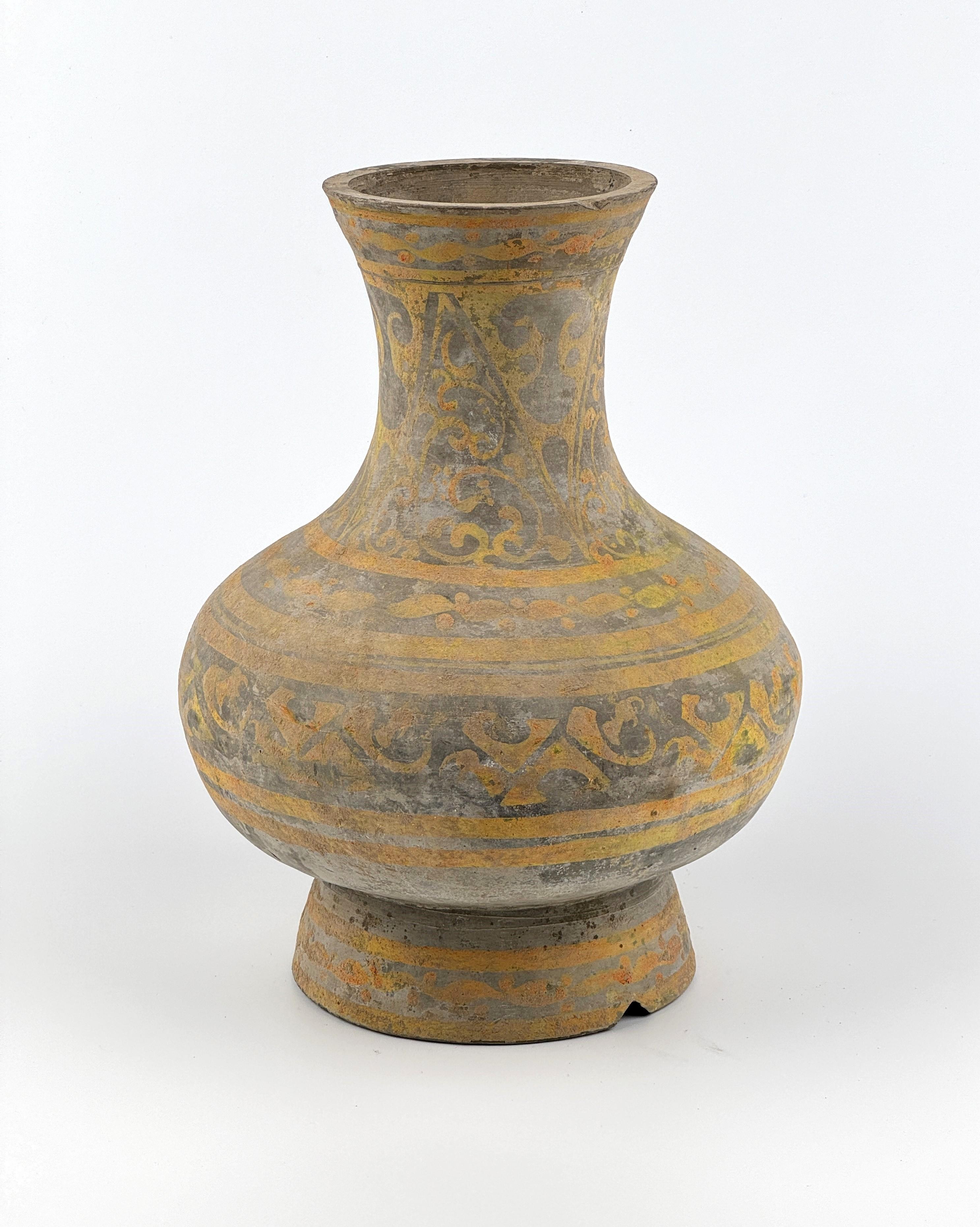 Jarra de cerámica de barro, dinastía Han(206 a.C-220 d.C.) Loza de barro en venta