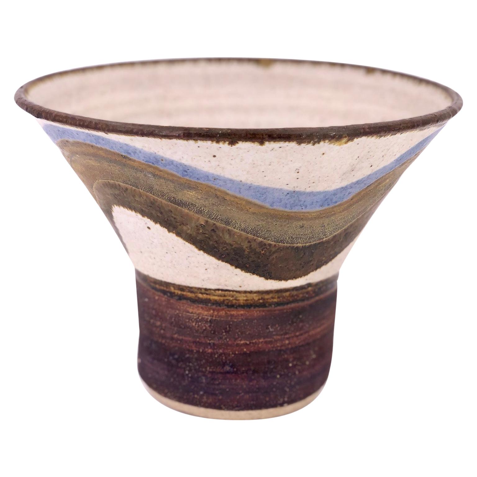 Earthenware Pottery Planter in the Style of David Cressey / Robert Maxwell