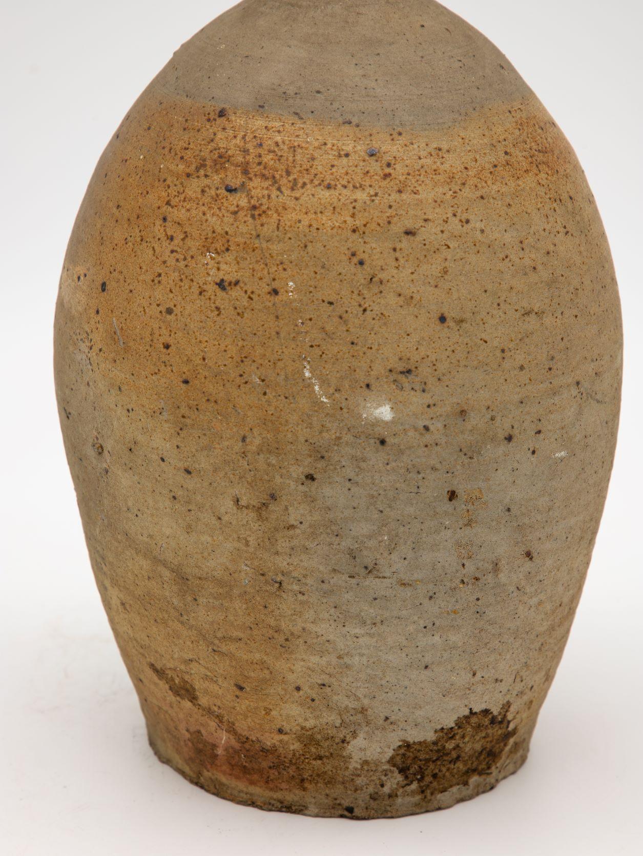 20th Century Earthenware Pottery Vase For Sale