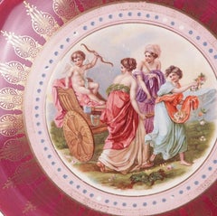 Earthenware - Sarreguemines Plate