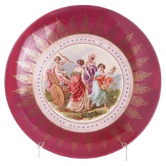 Earthenware - Sarreguemines Plate