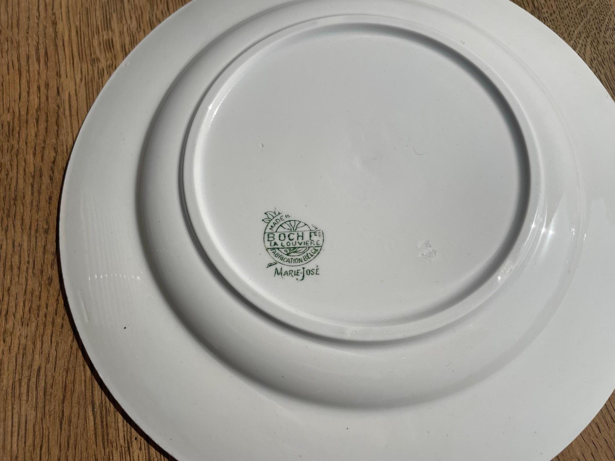 Servicio de loza de Boch Marie José flores en venta 1