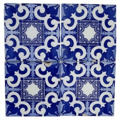 Earthenware - Set of 4 tiles