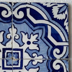 Earthenware - Set of 57 tiles - 19th century