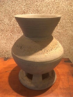 Earthenware Stand Korea Silla Dynasty, 5th-6th Century