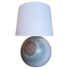 Earthenware table lamp, France 1970