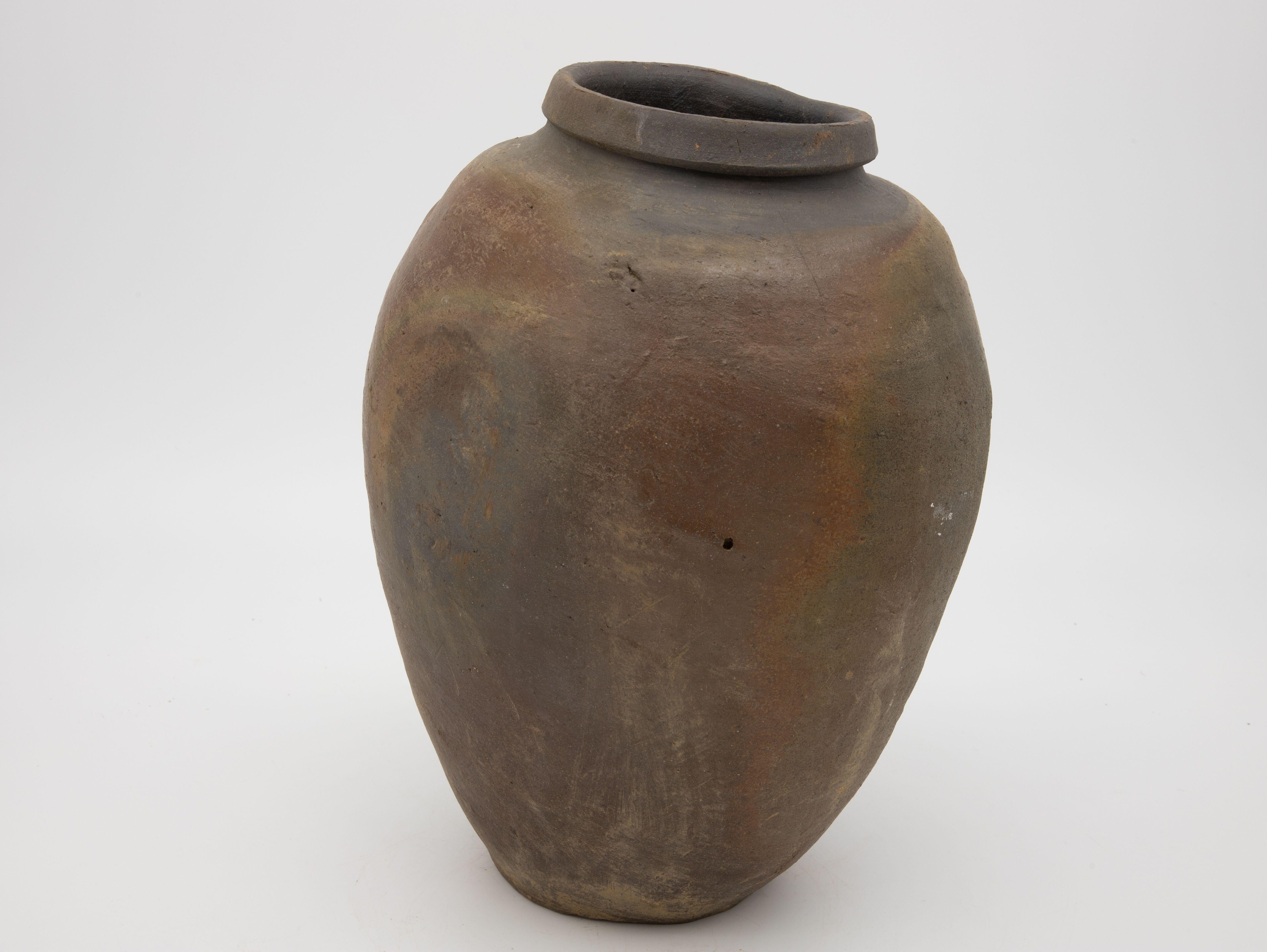 Early 20th Century Earthenware Vase For Sale