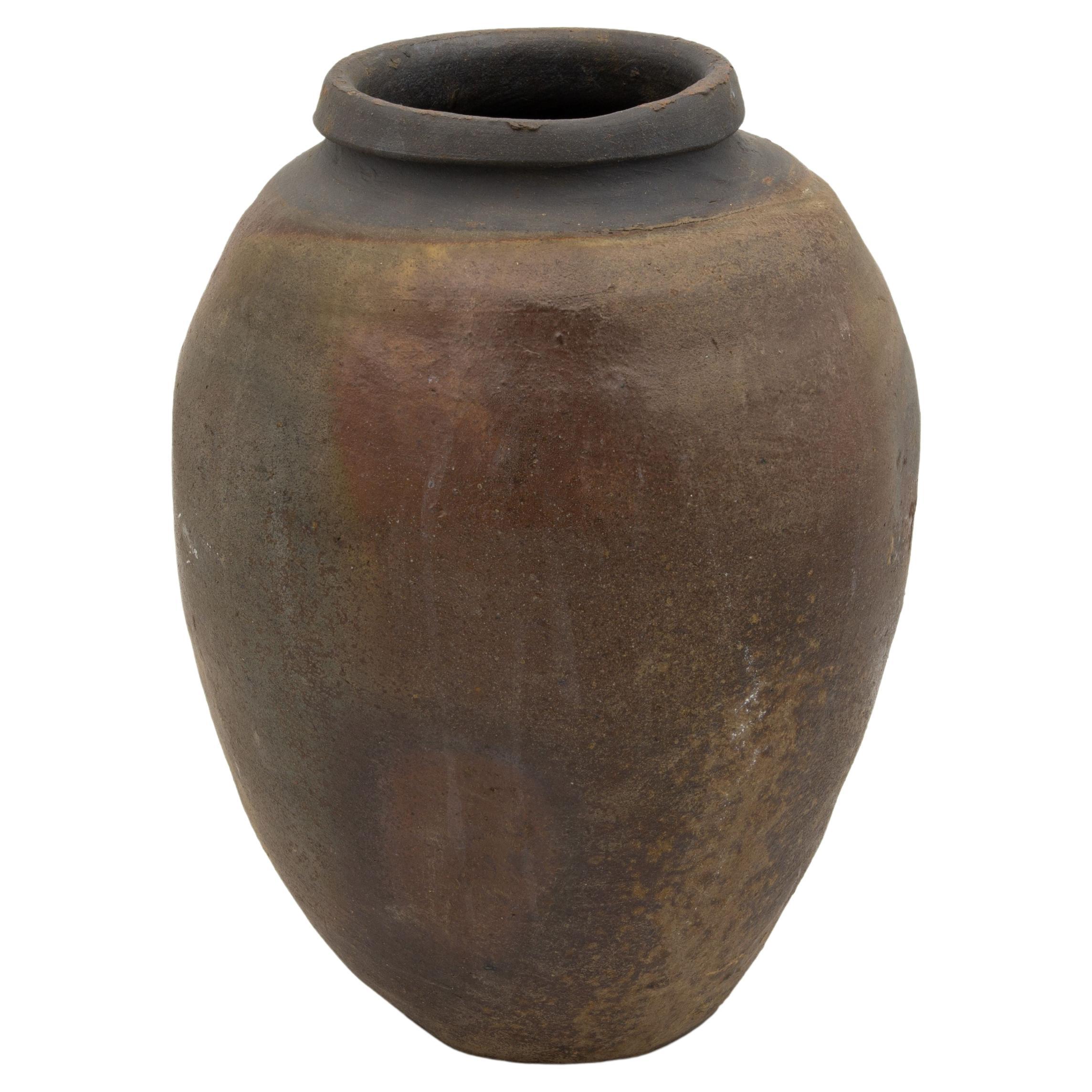 Steingut-Vase