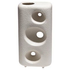 Vaso in terracotta dalla forma organica, anni '70