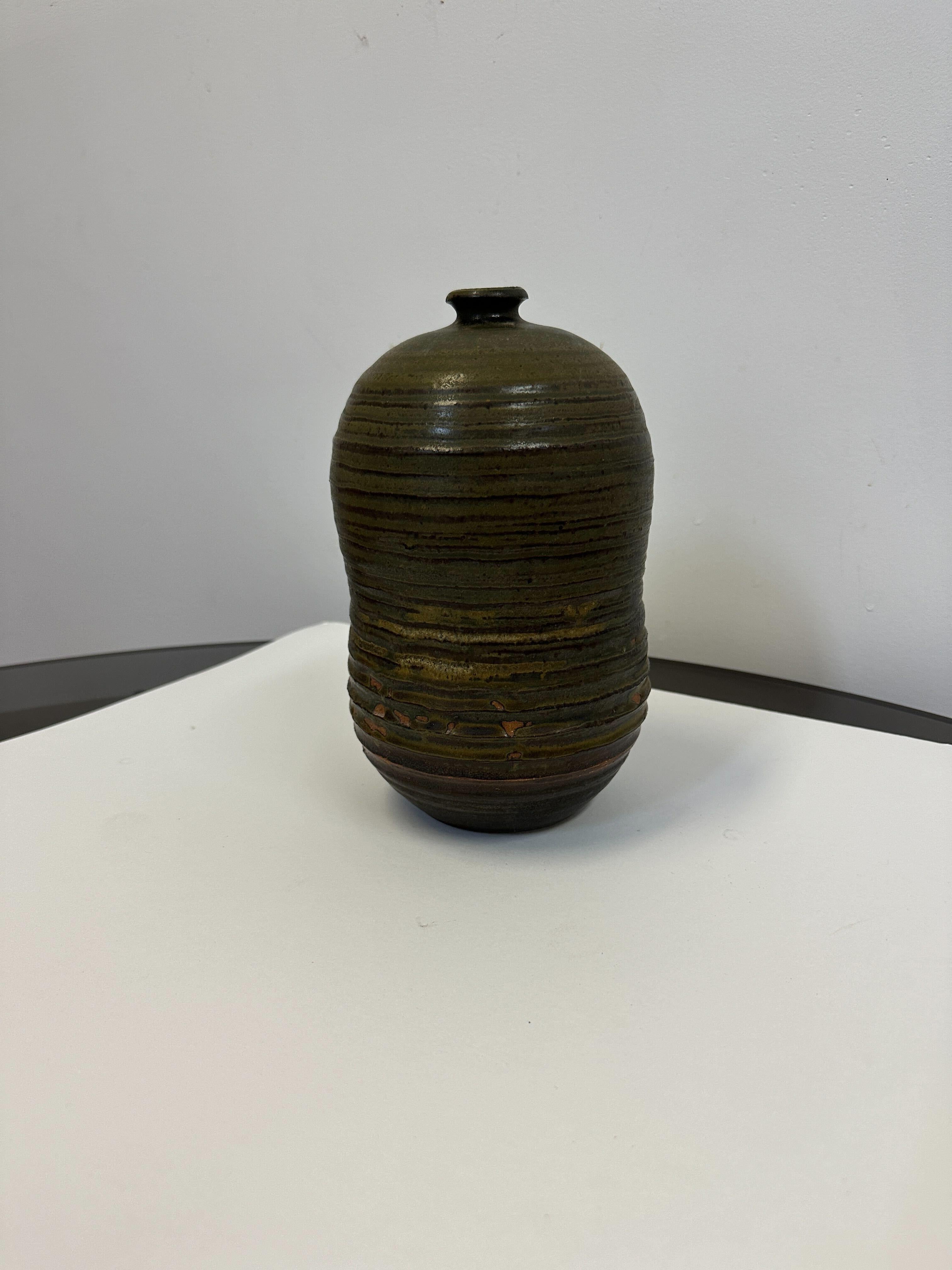 North American Earthenware Vessel - Artist Unknown For Sale