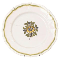 Earthenware - Viana earthenware plate - 18th century