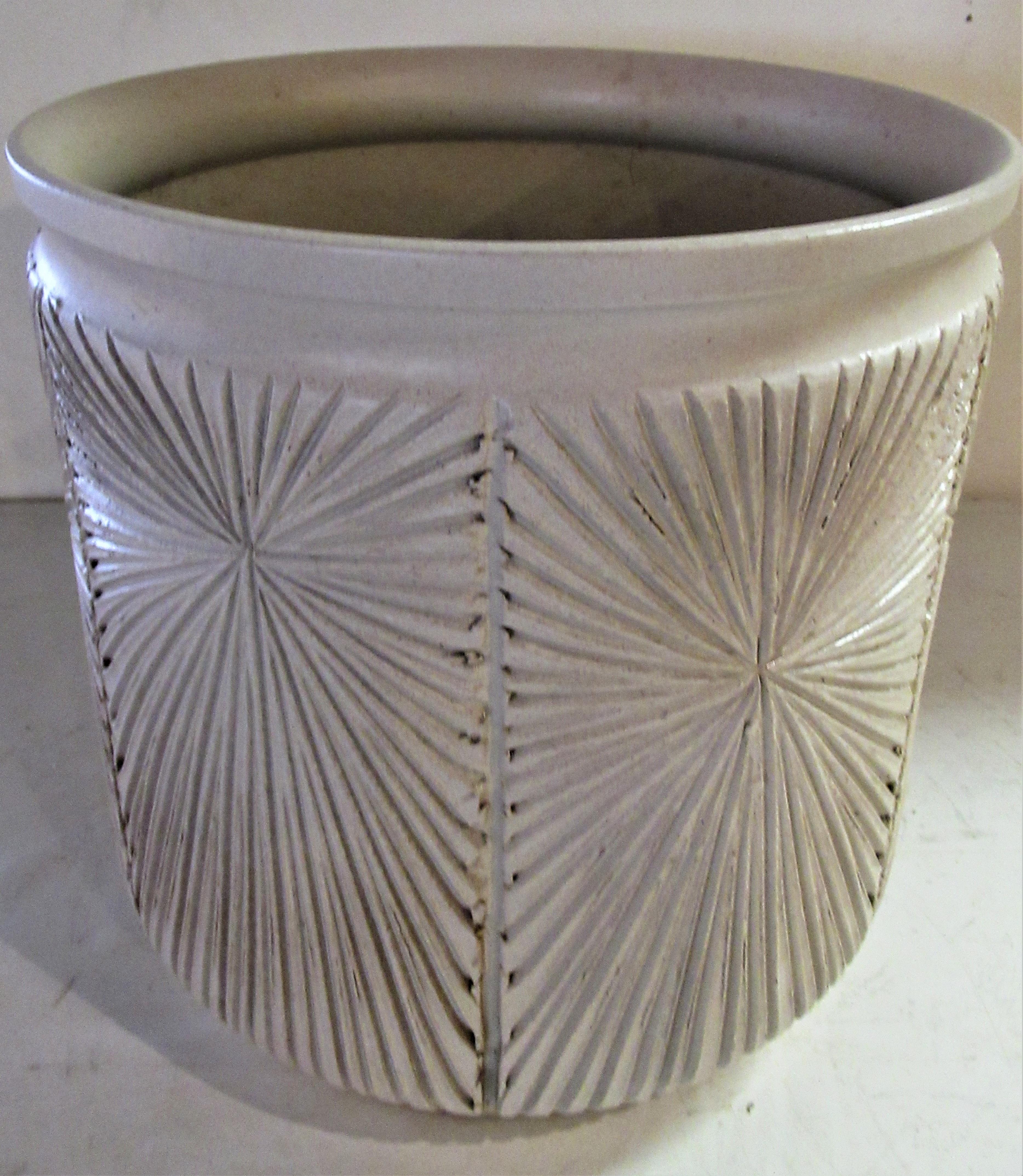 American Earthgender Architectural Pottery Planter by Robert Maxwell and David Cressey
