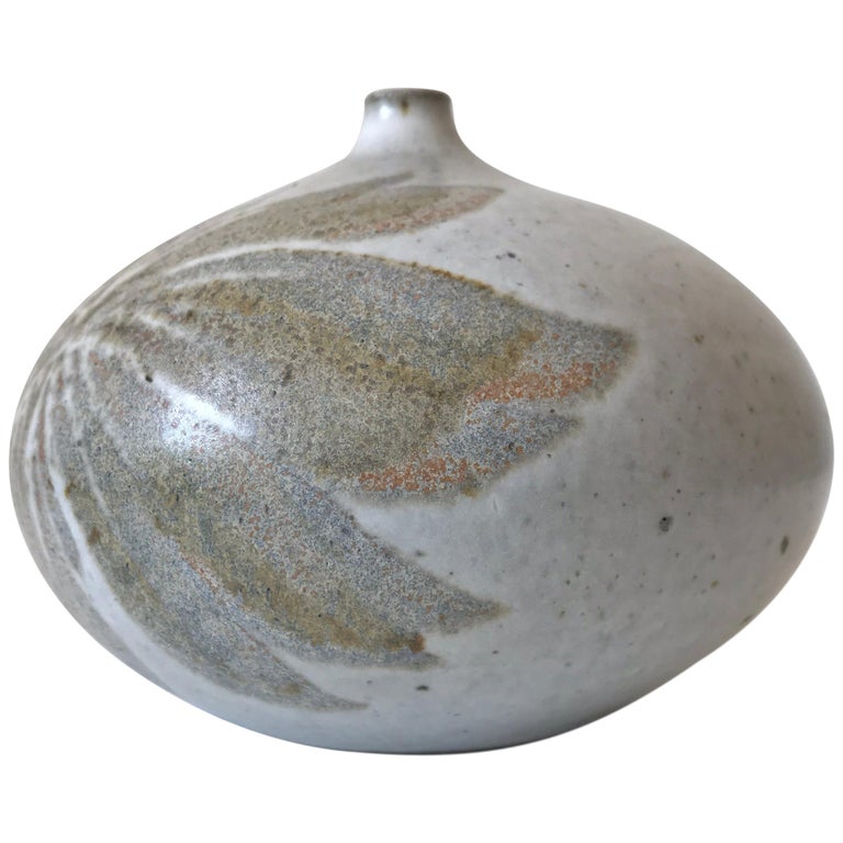 Earthgender Ceramic Weed Pot Vase For Sale at 1stdibs