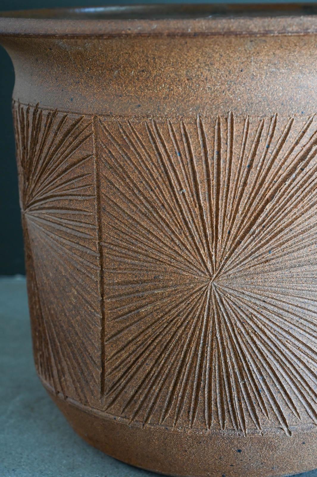 Earthgender Sunburst Planter by David Cressey and Robert Maxwell 1