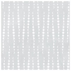 Earthlight Designer Wallpaper in Luna 'White and Pale Grey'