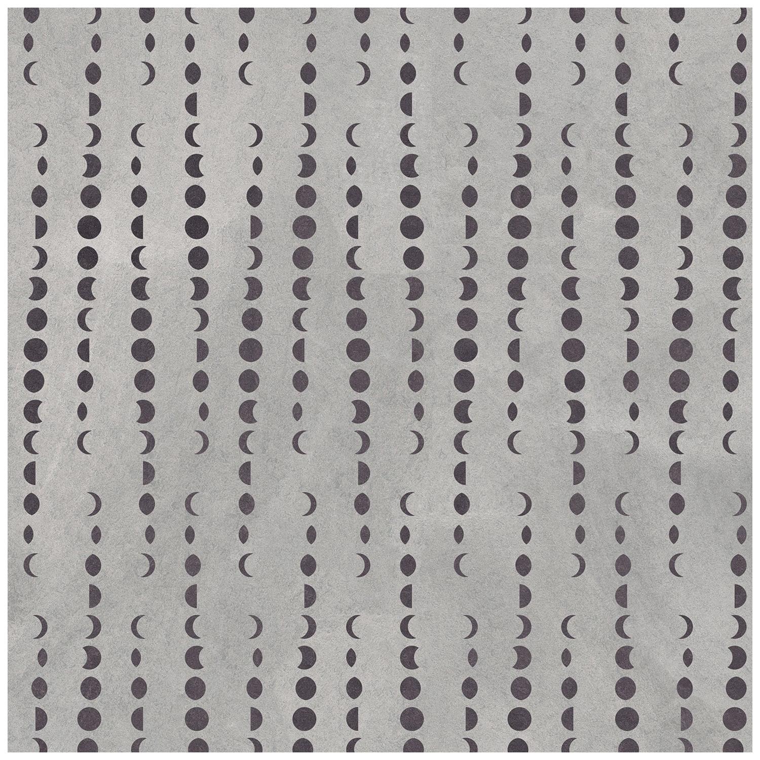 Earthlight Designer Wallpaper in Oberon 'Charcoal and Warm Gray' For Sale
