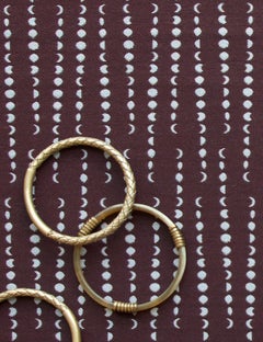 Earthlight Moon Woven Commercial Grade Fabric in Astra, Gray and Burgundy