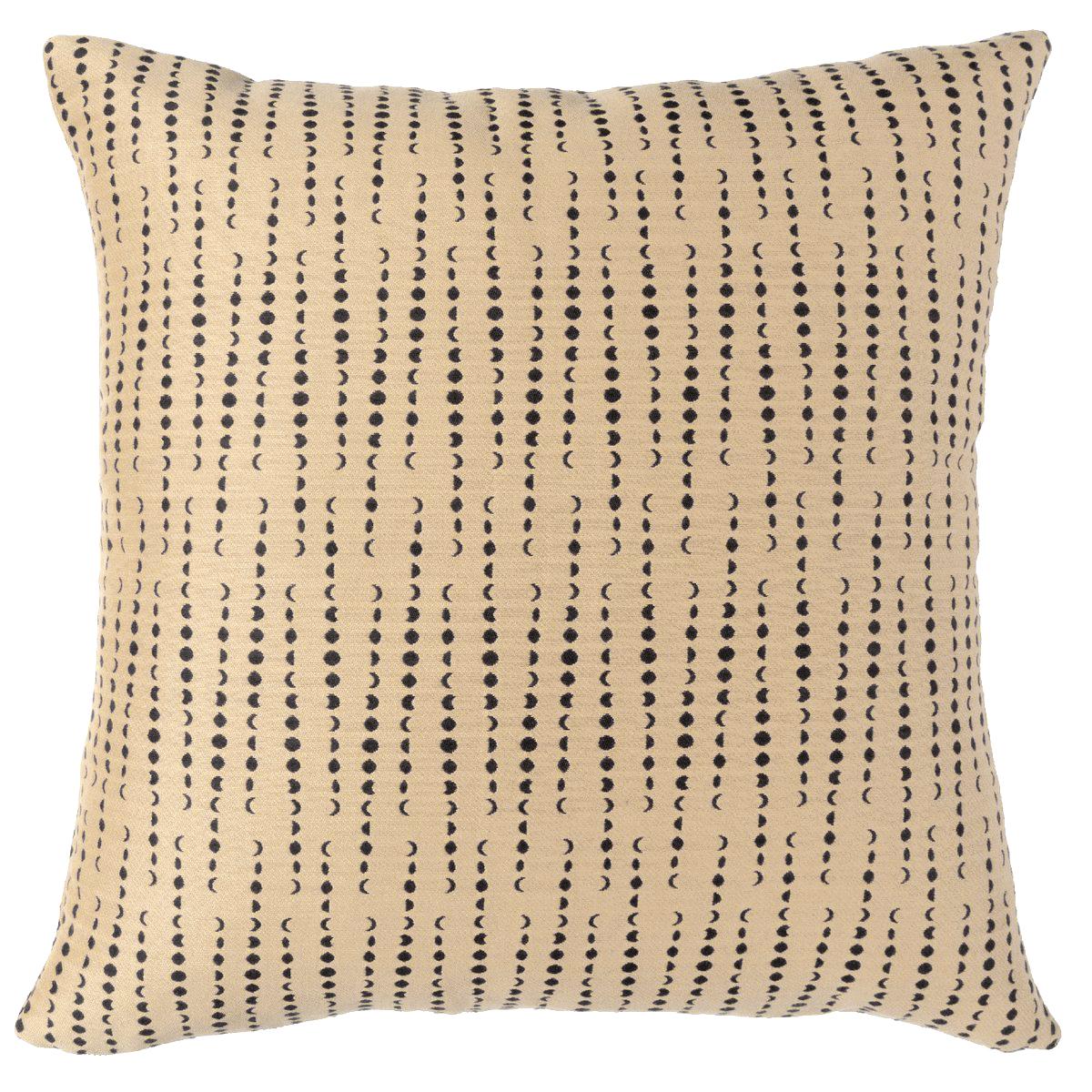 Americano Tessuto commerciale Earthlight Moon in Leo, Beige e Nero in vendita