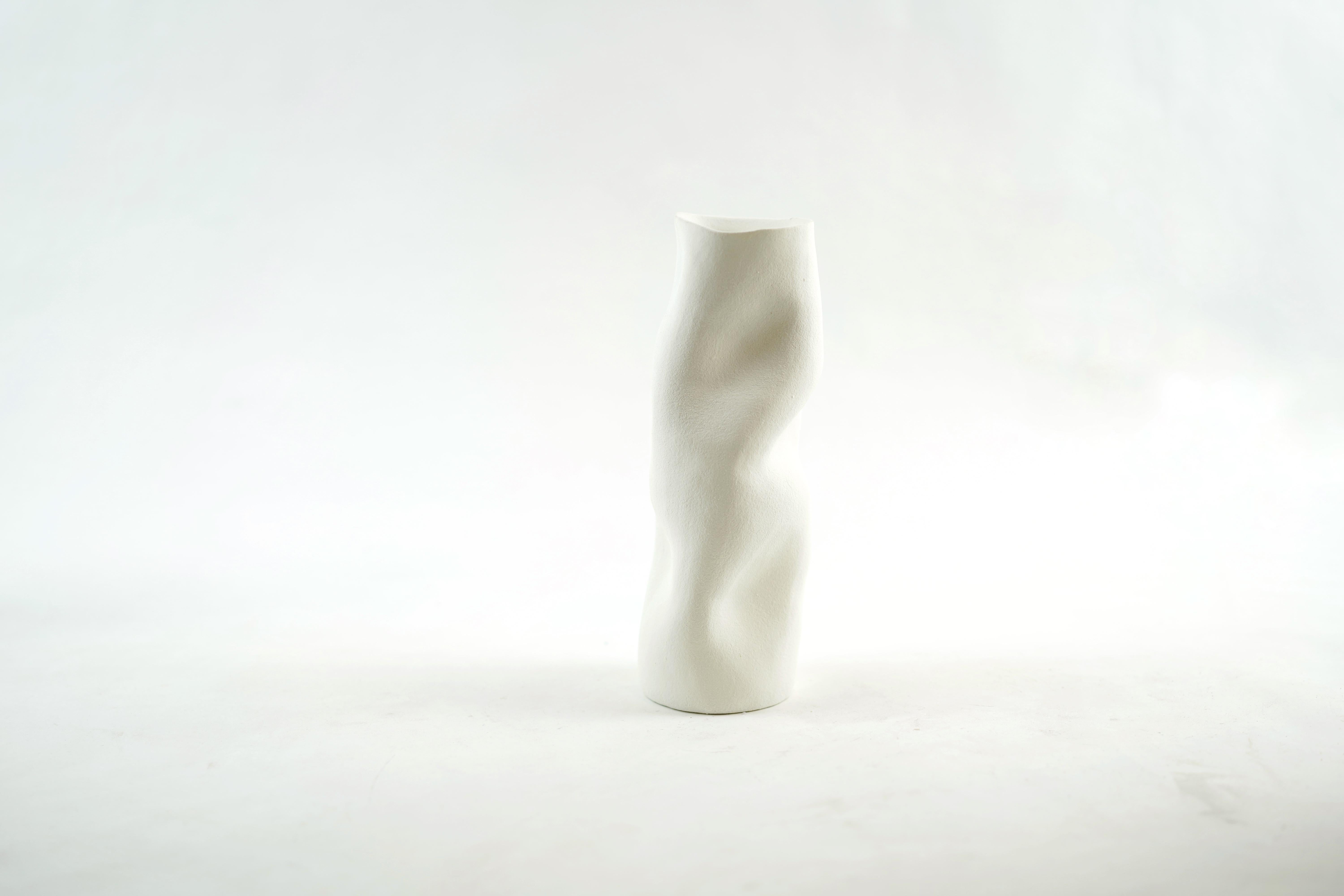Contemporary Earthly Body Organic Vase, Available in 4 Colours For Sale
