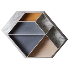 Earthquake Marble Bookshelf