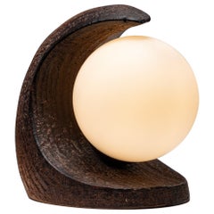 Tischlampe „Eartly“ aus Keramik von Doria Leuchten, Deutschland, 1970er Jahre