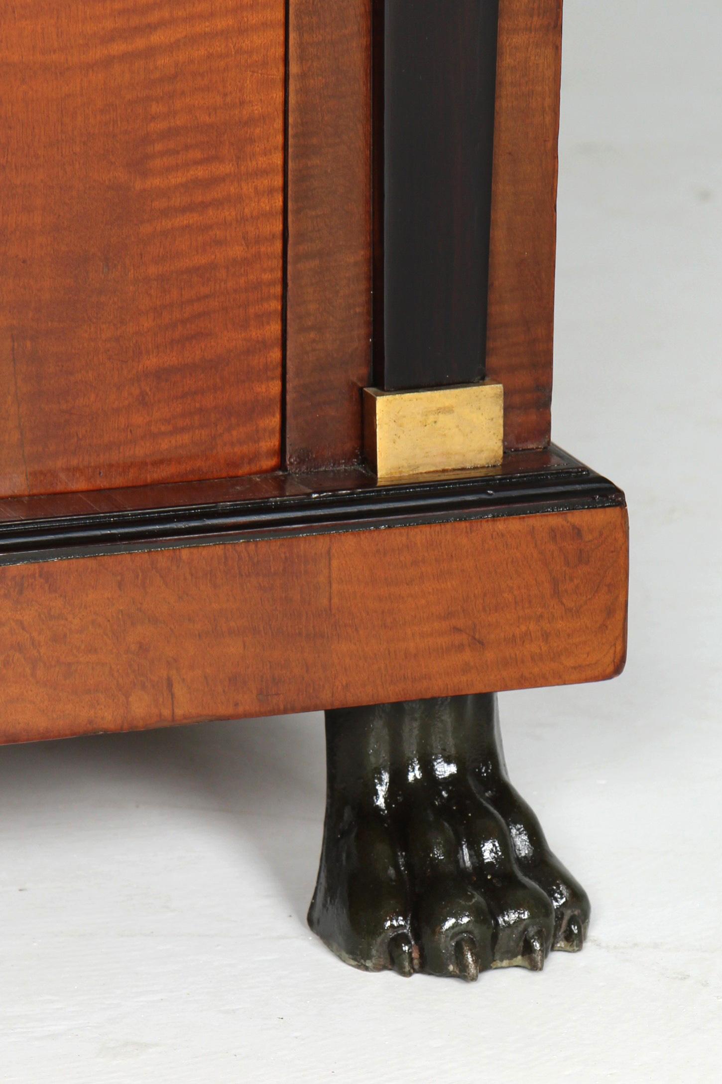 Secreter Imperio Alemán del Siglo XIX con Bustos de Ormolu, Berlín c. 1811 en venta 7