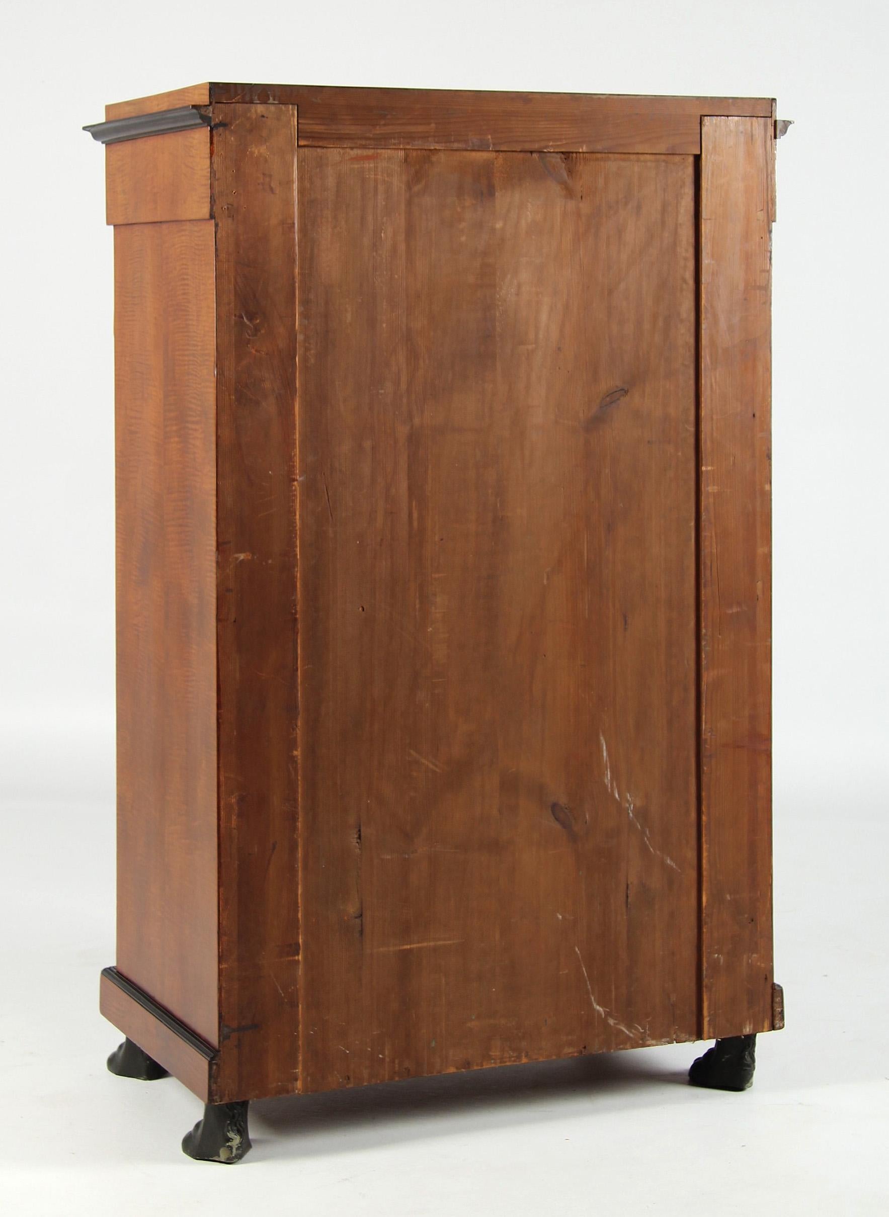 Secreter Imperio Alemán del Siglo XIX con Bustos de Ormolu, Berlín c. 1811 en venta 14