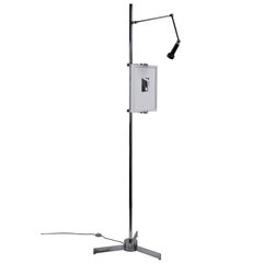 Retro Easel Floor Lamp by Angelo Lelli for Arredoluce