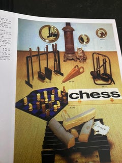 Easel Standing Fireplace Tool Set by Carl Auböck 1950