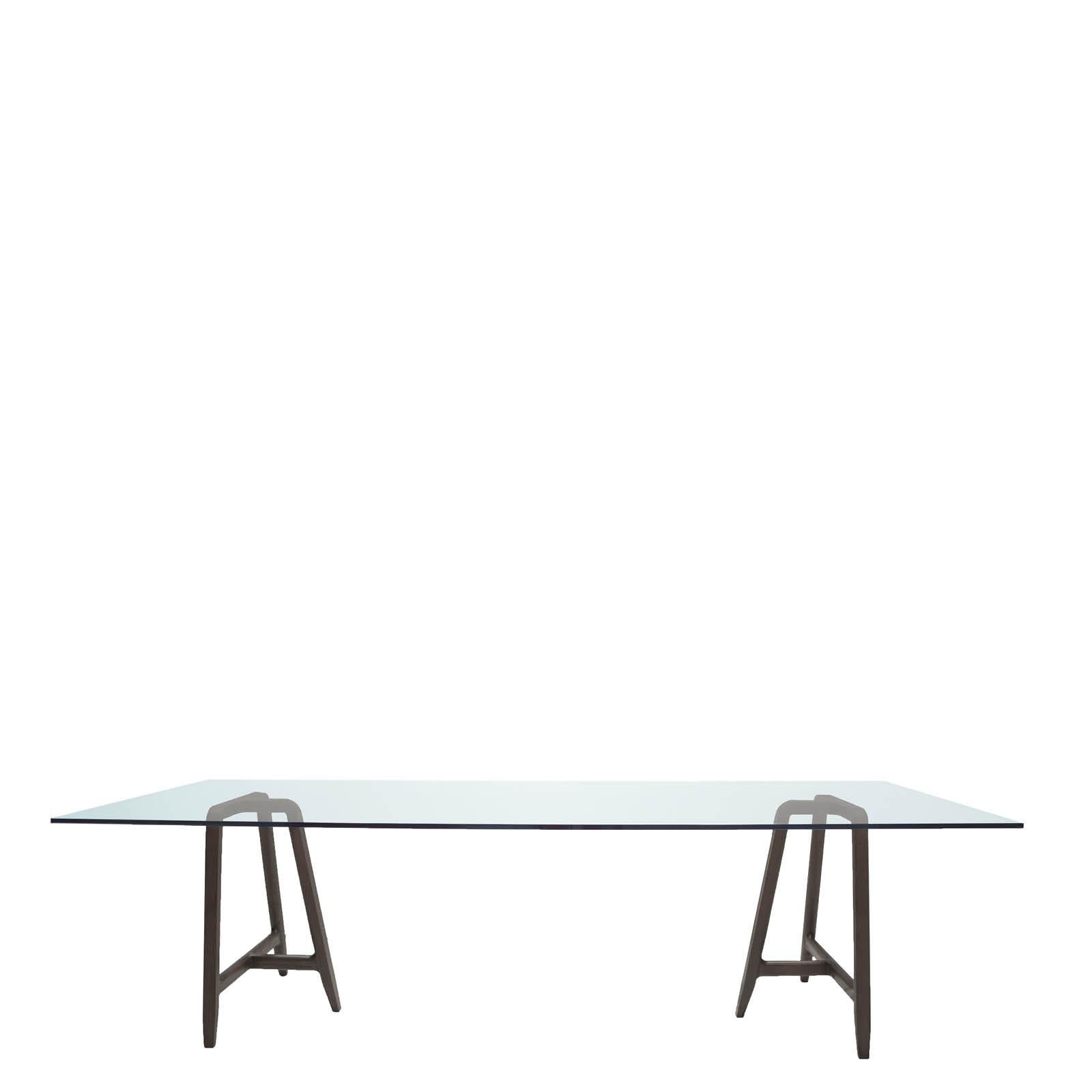 „“Easel“-Tisch mit weißer Carrara-Marmorplatte, entworfen von L. und R. Palomba für Driade im Angebot 6