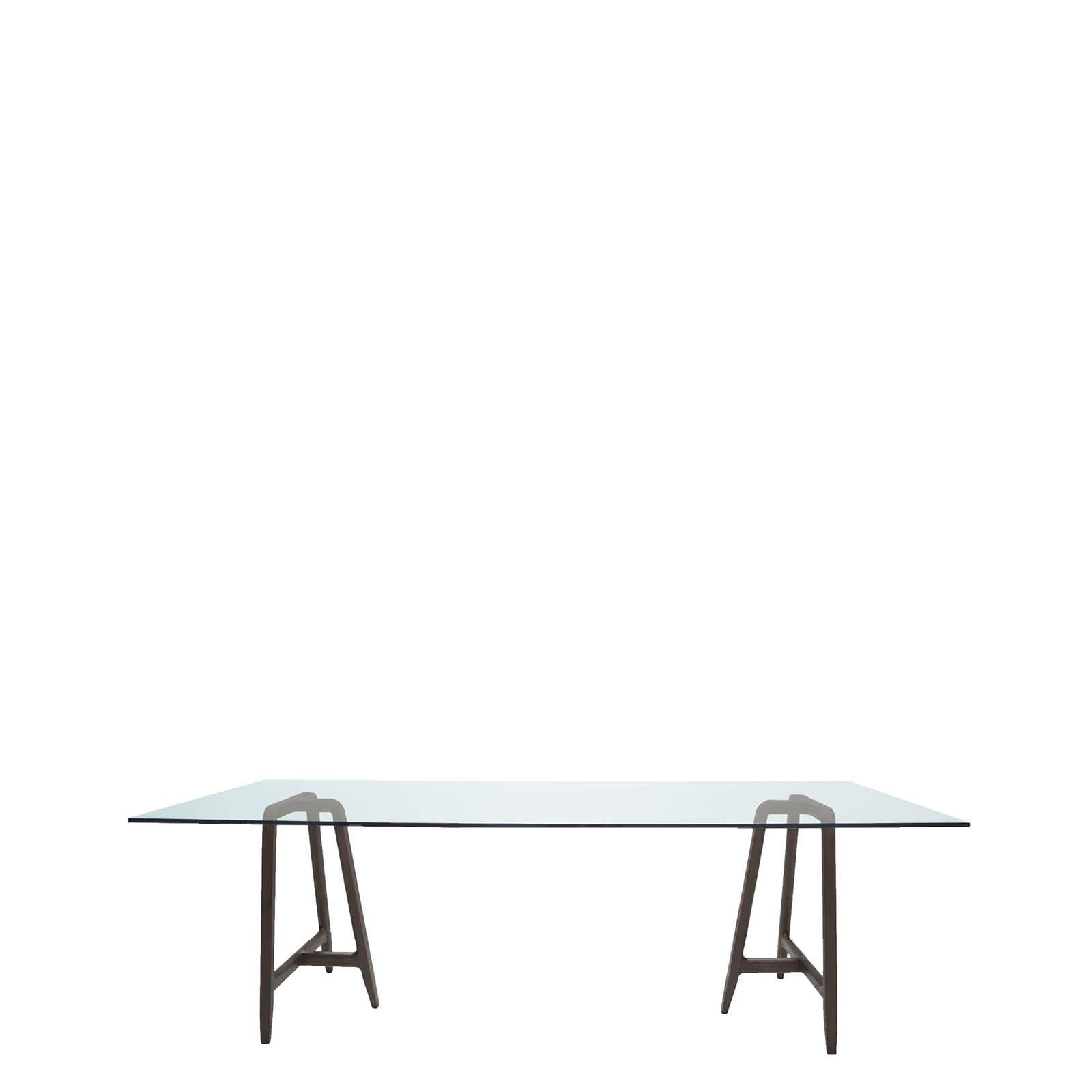 „“Easel“-Tisch mit weißer Carrara-Marmorplatte, entworfen von L. und R. Palomba für Driade im Angebot 11