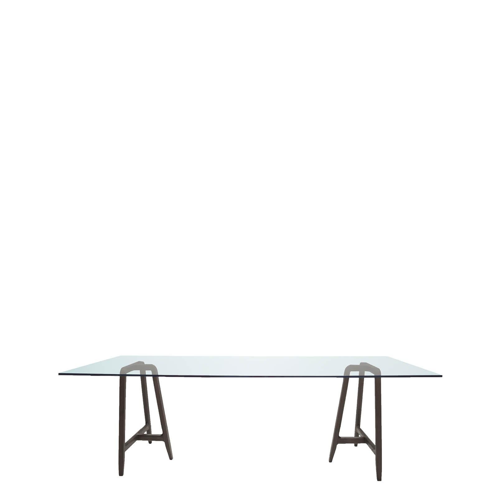 Tisch „Easel“ mit weißer Carrara-Marmorplatte entworfen von L. und R. Palomba für Driade im Angebot 11