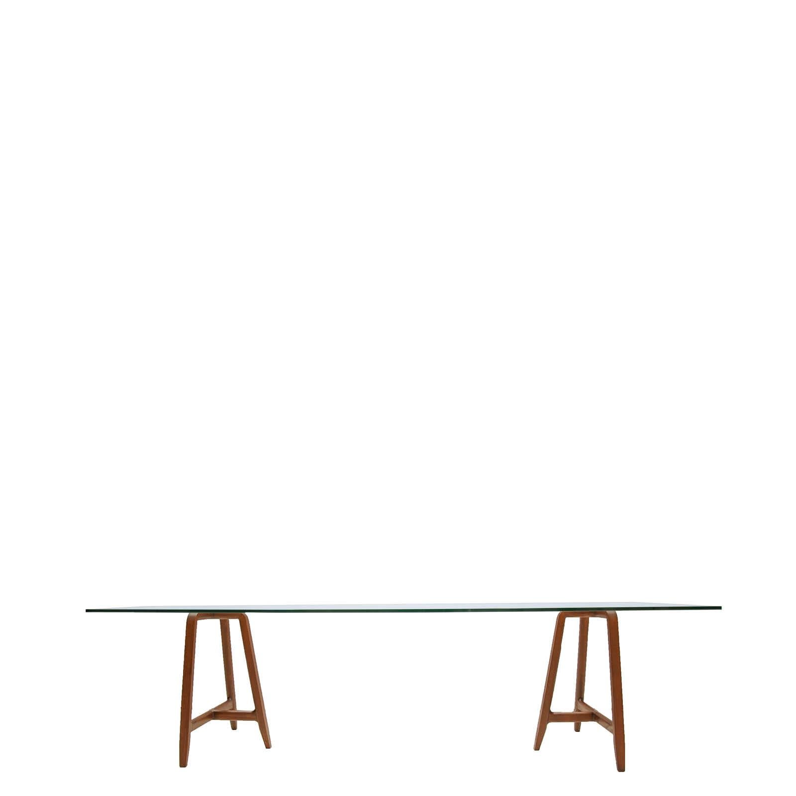 „“Easel“-Tisch mit weißer Carrara-Marmorplatte, entworfen von L. und R. Palomba für Driade (21. Jahrhundert und zeitgenössisch) im Angebot