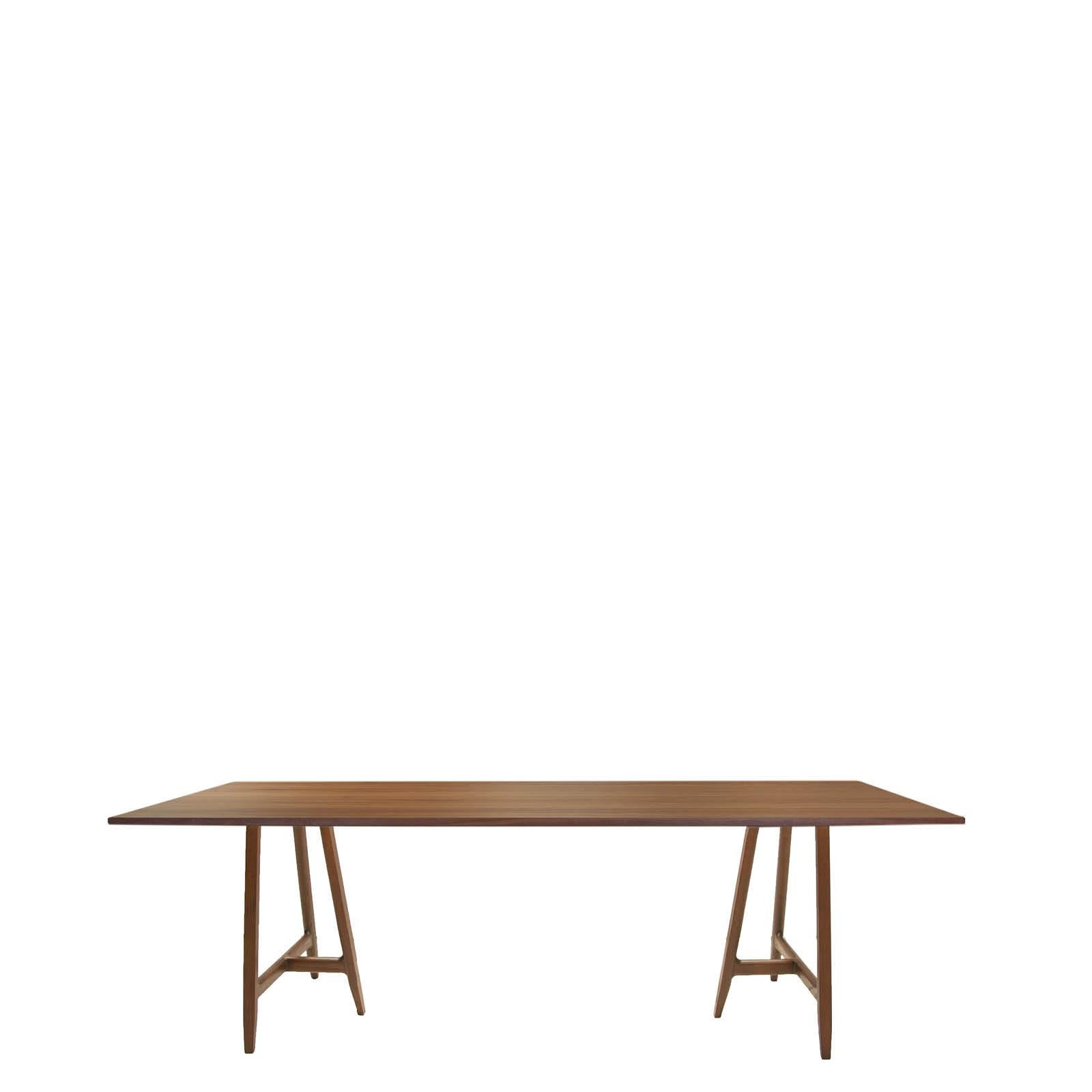 Tisch „Easel“ mit weißer Carrara-Marmorplatte entworfen von L. und R. Palomba für Driade im Angebot 2