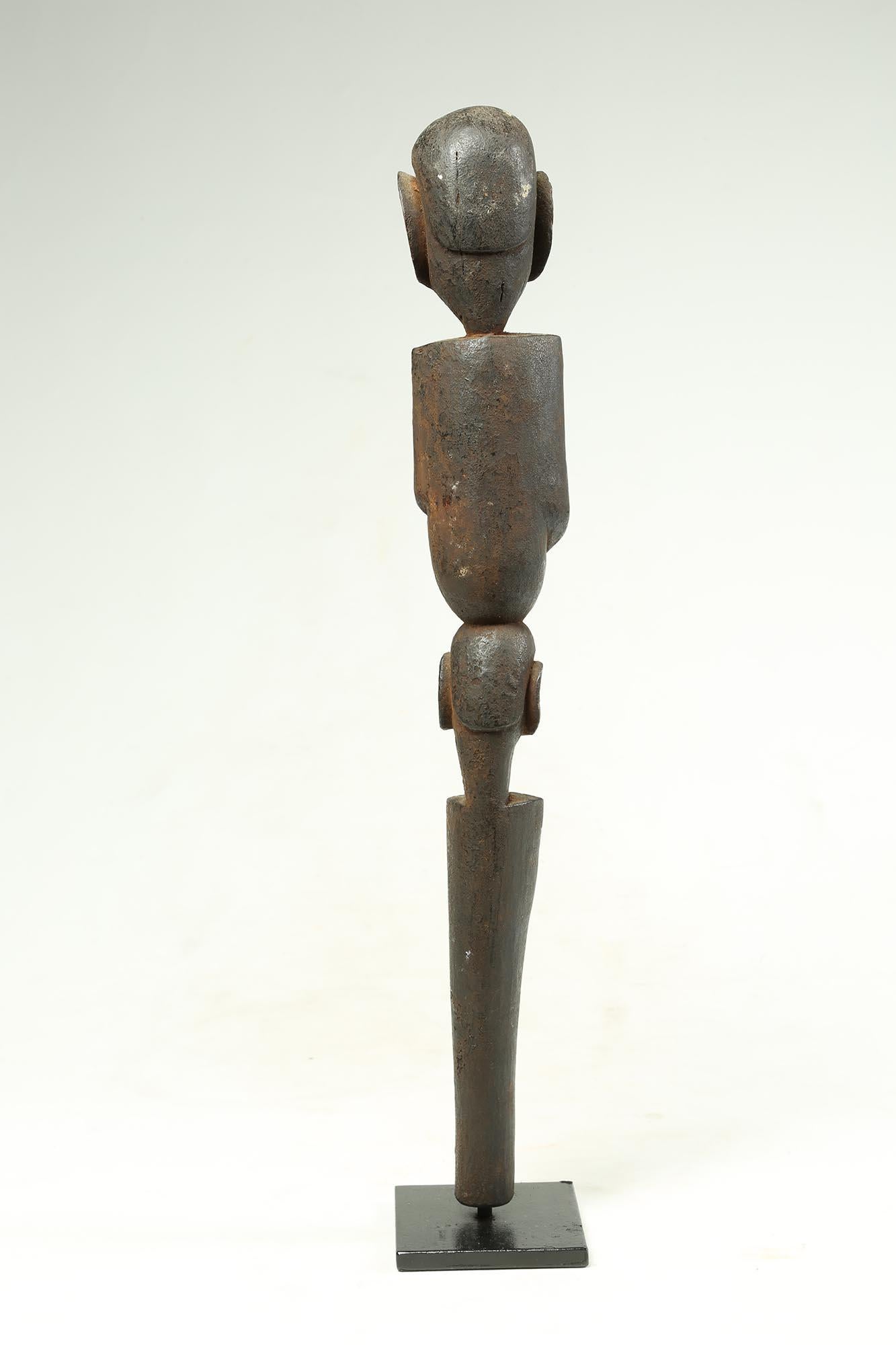 East African Double Zigua Figure with Large Ears, Early 20th Century, Tanzania 1