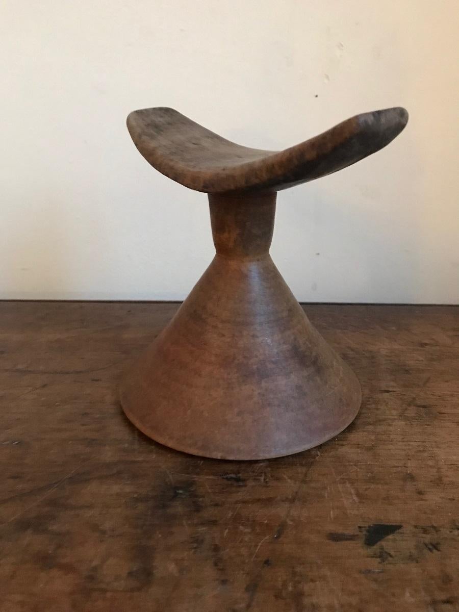 East African Ethiopian Tribal Headrest, circa 1960s In Fair Condition In London, GB