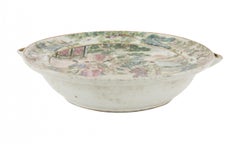 East Asian Porcelain Warming Bowl