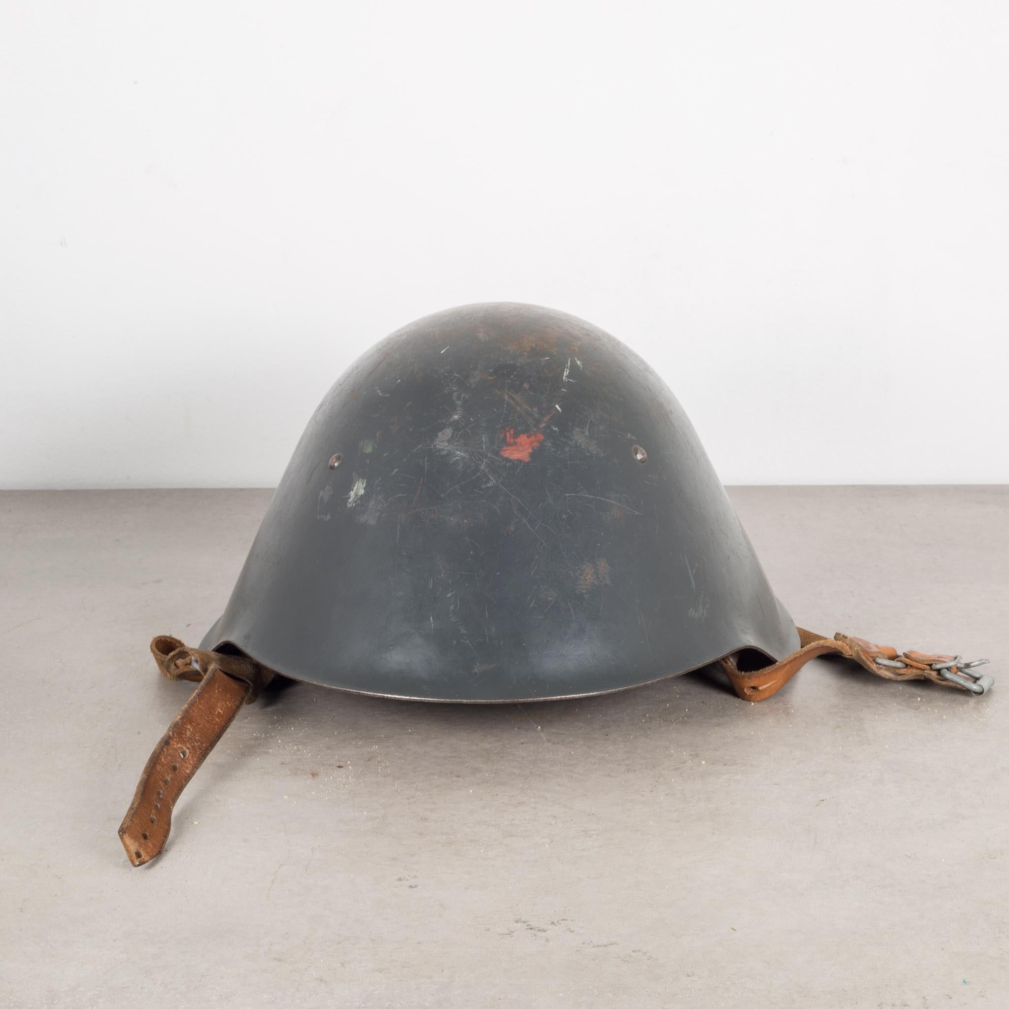 East German Army Helmet, circa 1940-1950 In Good Condition In San Francisco, CA