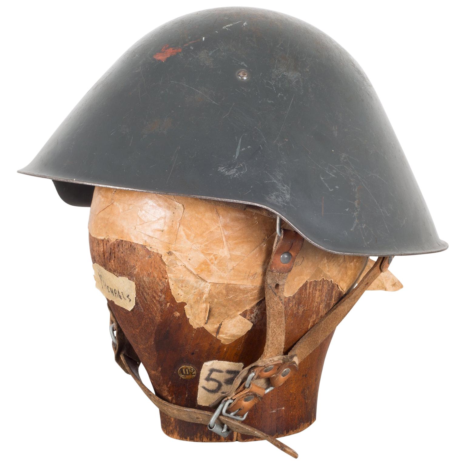 East German Army Helmet, circa 1940-1950