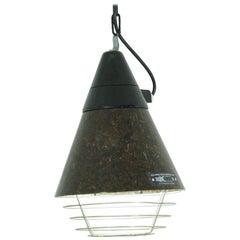 East German Industrial Pendant, 1960s