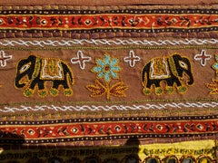 East Indian Batik Tapestry 42" x 42"