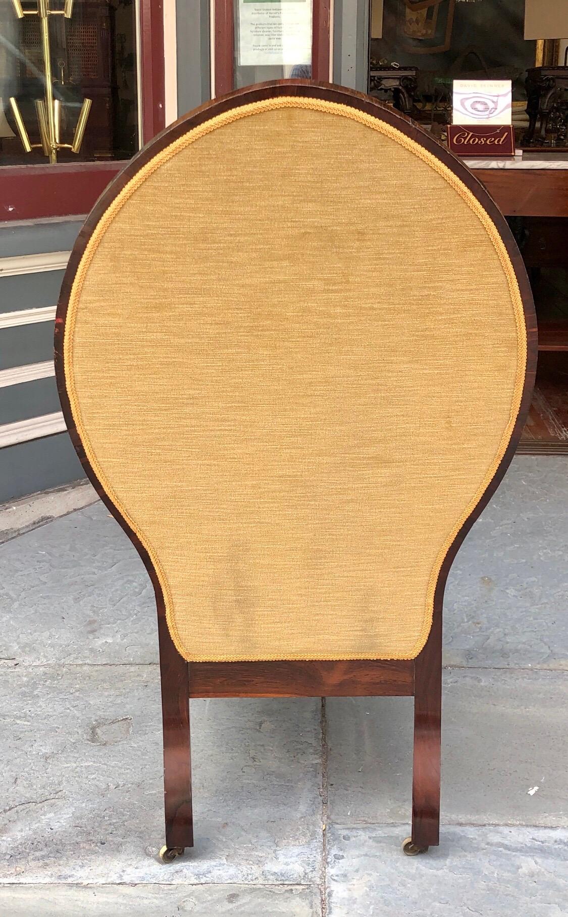 East Indies Regency Rosewood Raj Chair, 19th Century 2