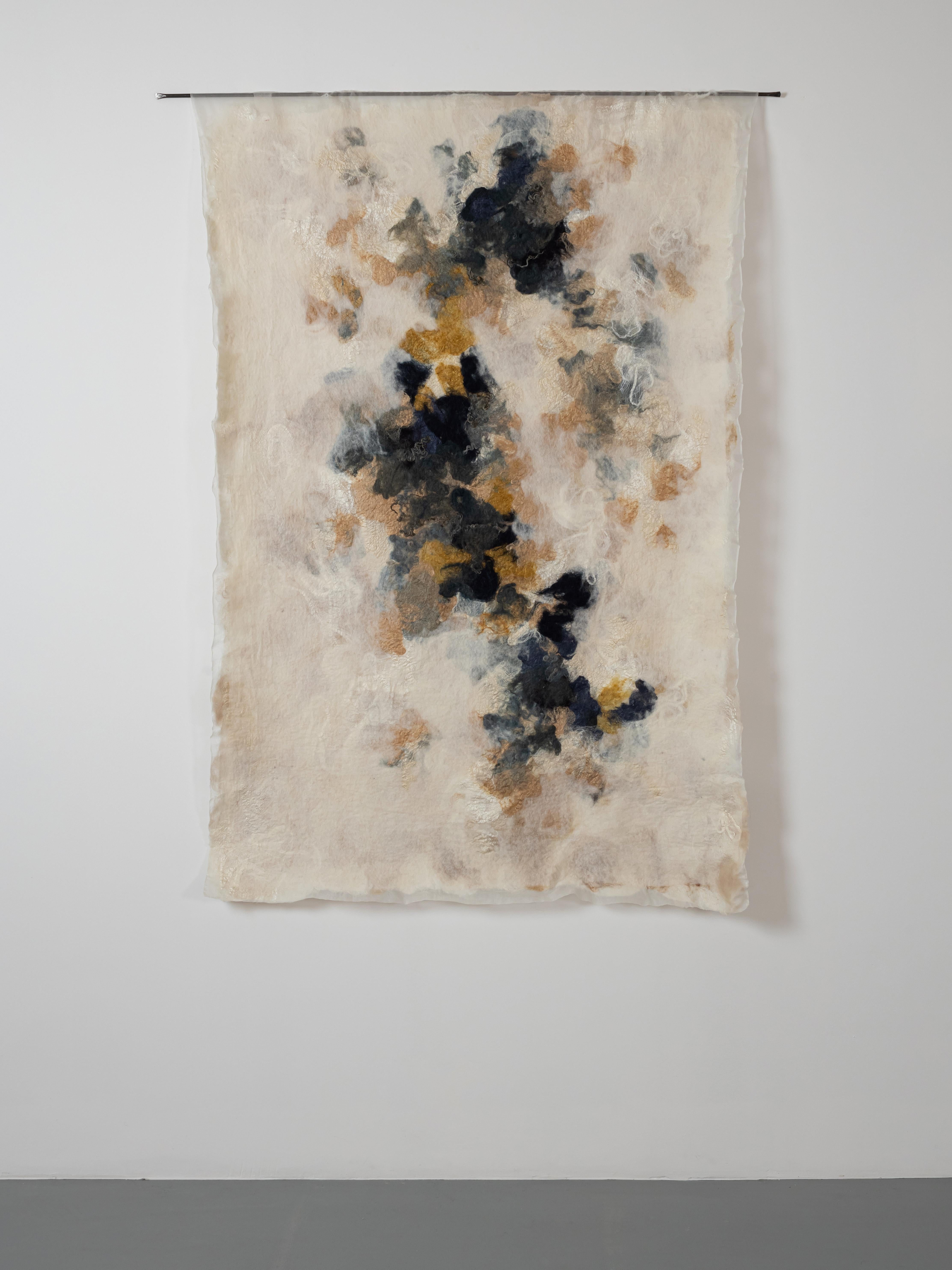 Other East Meets West, a Breath of Indigo Tapestry by Claudy Jongstra For Sale