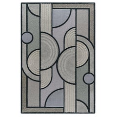 East of the Sun Rug, Grey Rectangular Wool Geometric, Lara Bohinc for Kasthall