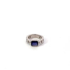 East to West Iolite Ring by Chanel