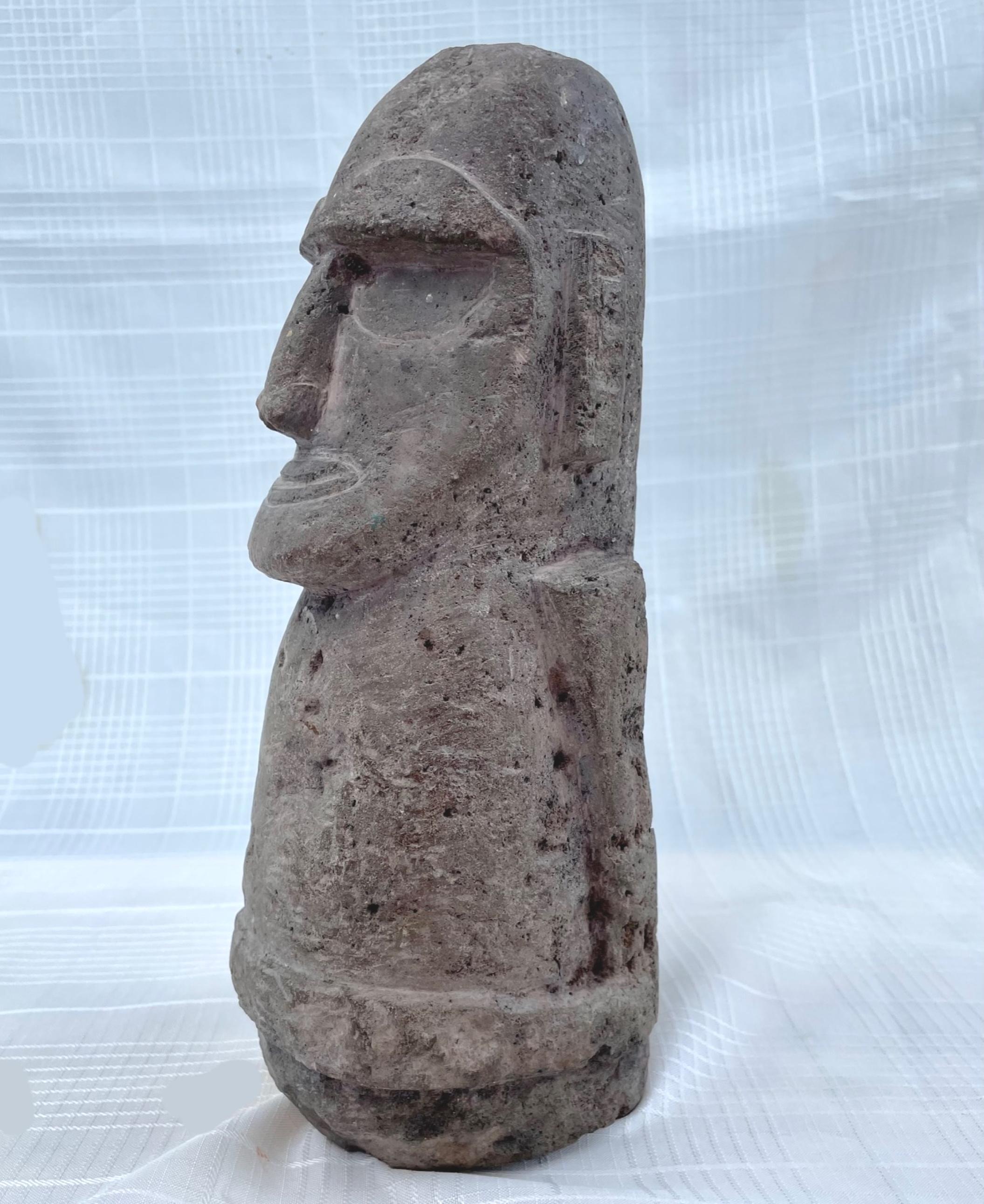 Other Easter Island Moai Monolithic Head Statue, Small Version
