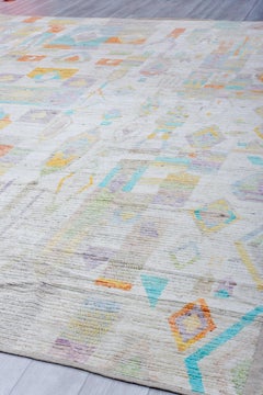 Easter Morning Pastel Orange Lavender Tulu