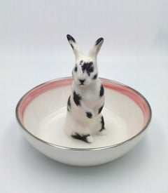 Easter Porcelain Bowl Hand-Painted with Figure Sofina Boutique Kitzbuehel